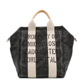 Borsa MANIKOMIO AN6505-1- TT OLONA COTTON BLACK